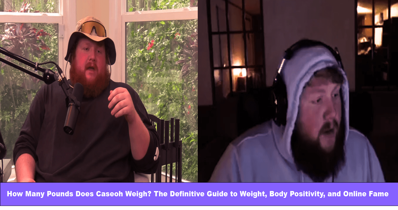 How Many Pounds Does Caseoh Weigh