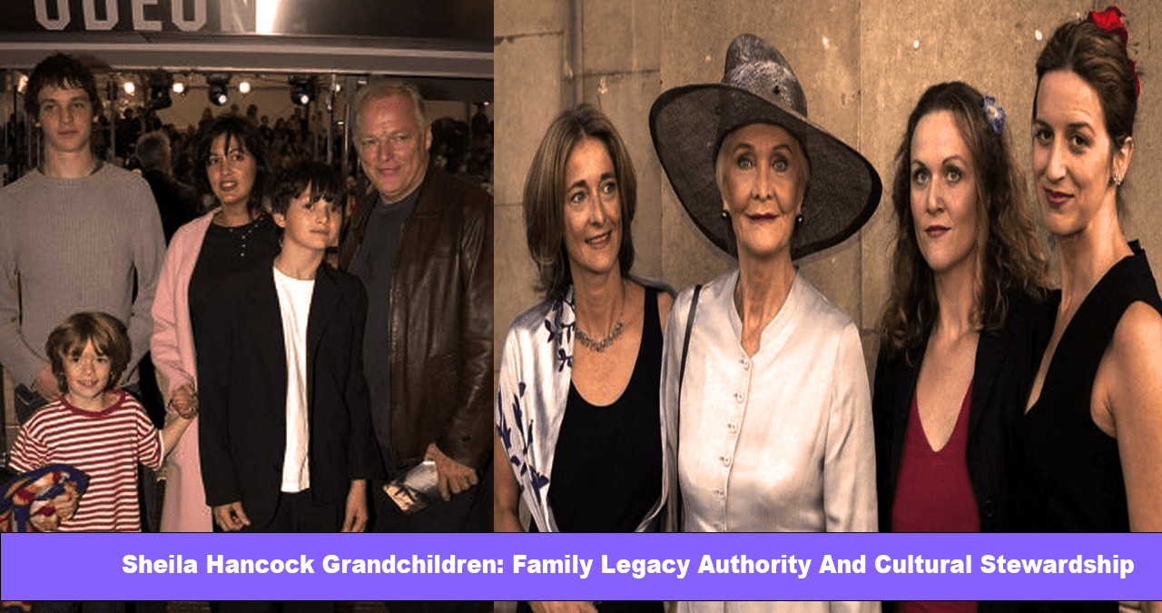 Michael Pennington Jr. Sheila Hancock Grandchildren