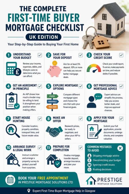 The Complete First-Time Buyer Mortgage Checklist (UK Edition)