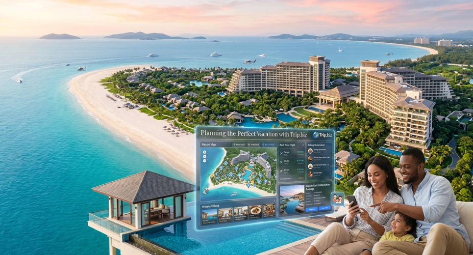Planning the Perfect Vacation with Grand Hyatt Haitang Bay and Trip.biz