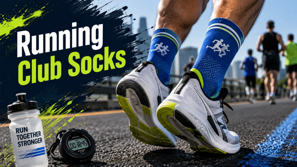Custom Socks Custom Socks for Running Clubs: Comfort Details Buyers Should Not Ignore