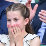 princess charlotte debuted blue nail polish in a new photo