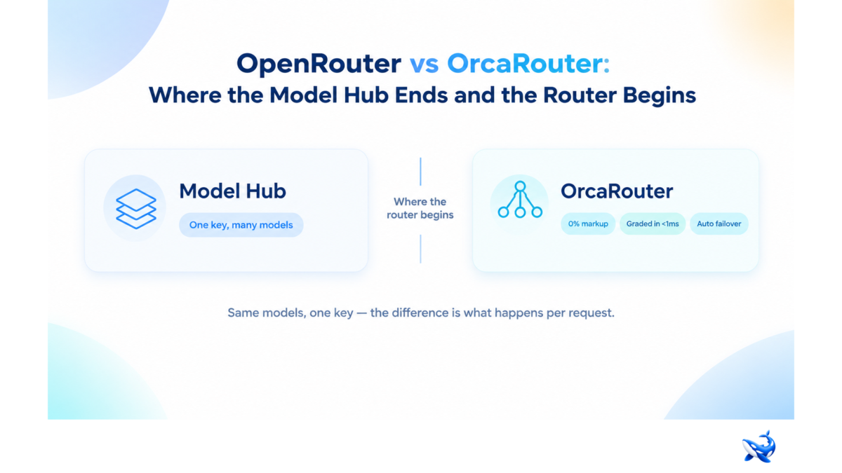 OpenRouter vs OrcaRouter: Where the Model Hub Ends and the Router Begins